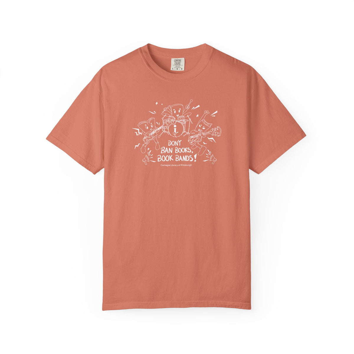 Don't Ban Books, Book Bands garment-dyed T