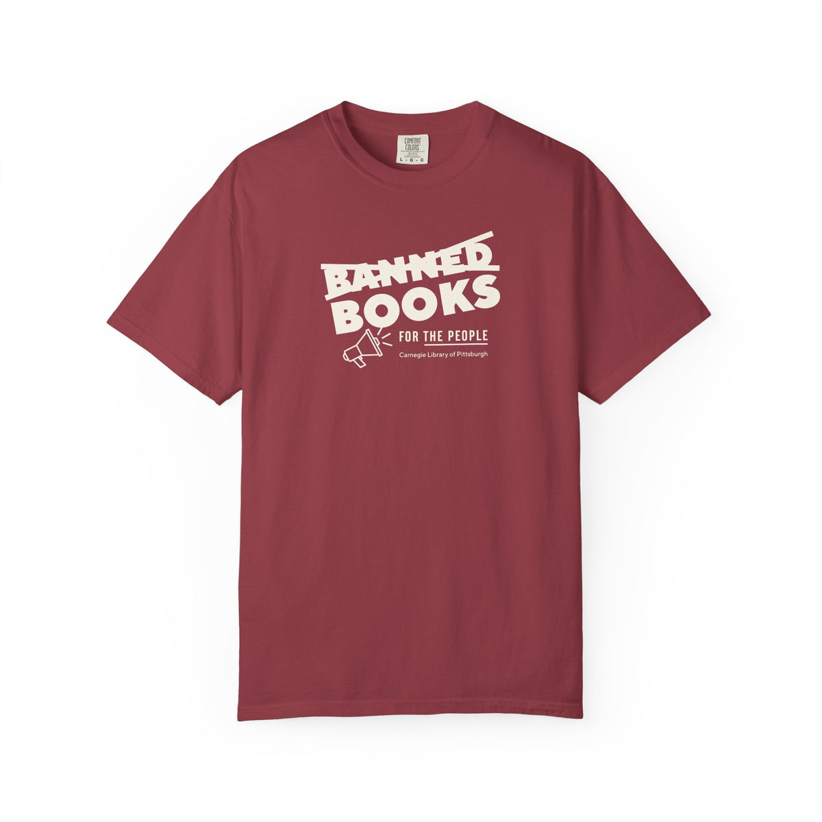 Books for the People garment-dyed T