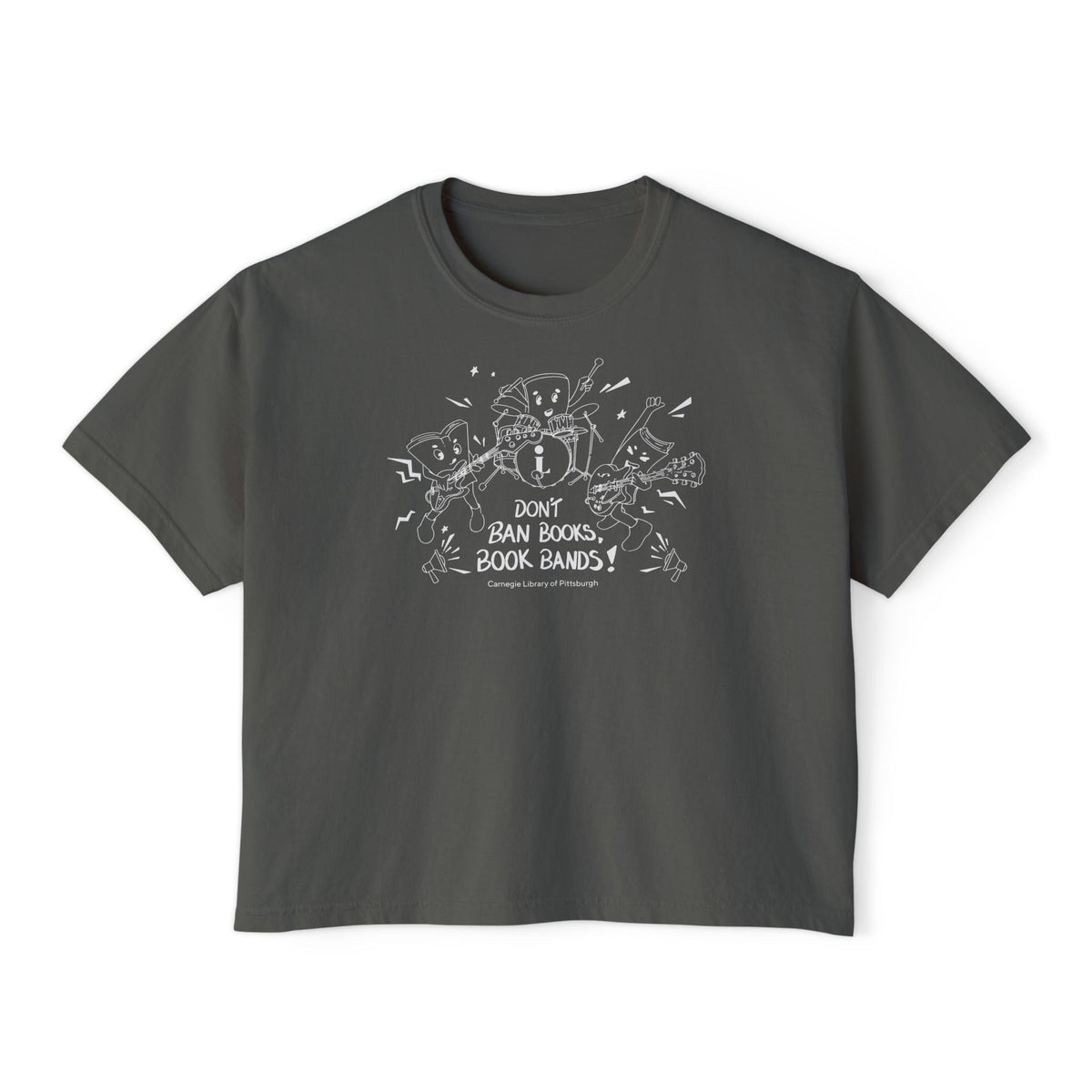 Don't Ban Books, Book Bands boxy women's T