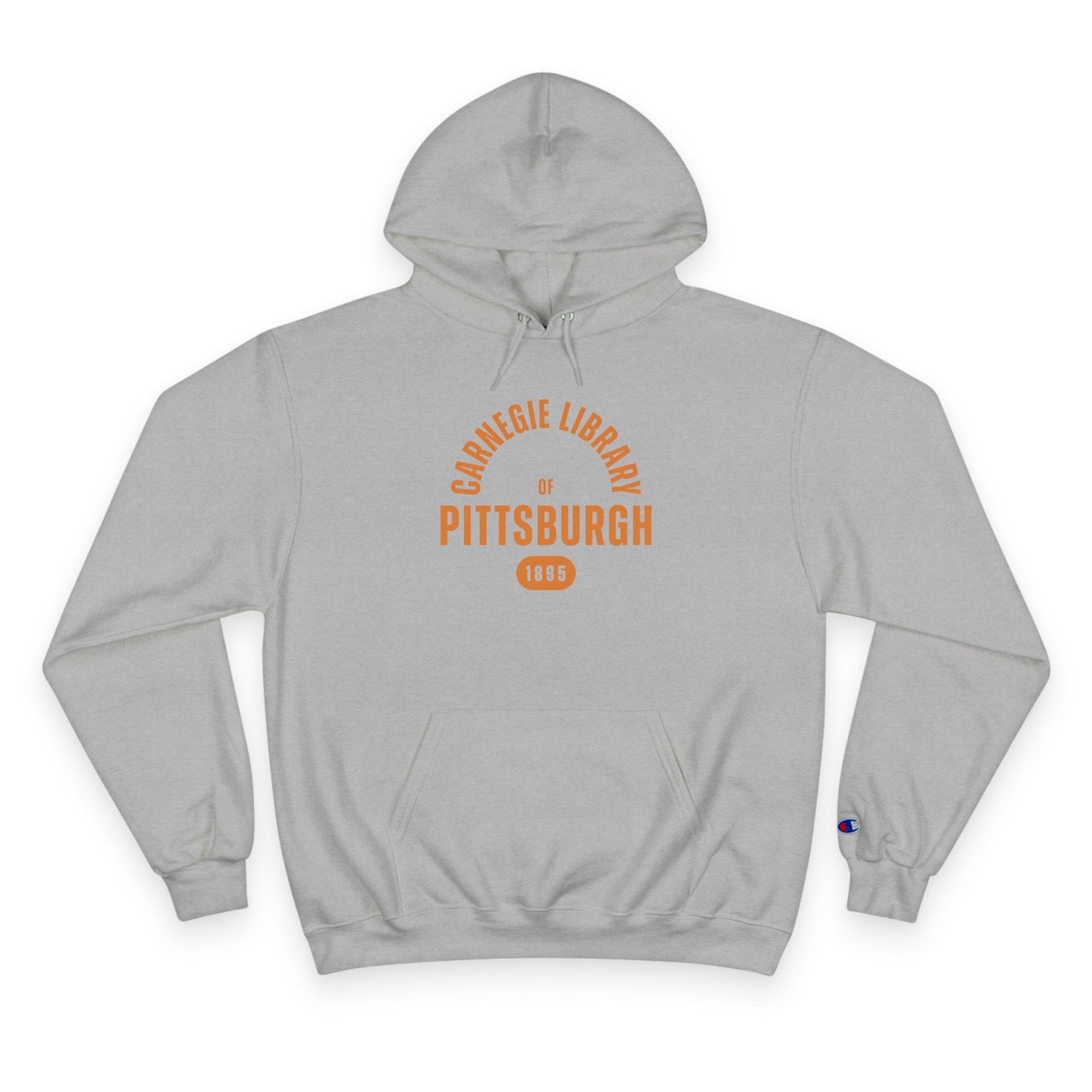Carnegie Library of Pittsburgh Arch Hoodie — Vintage Campus Pullover