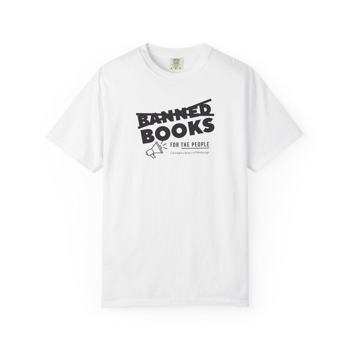 Books for the People garment-dyed T