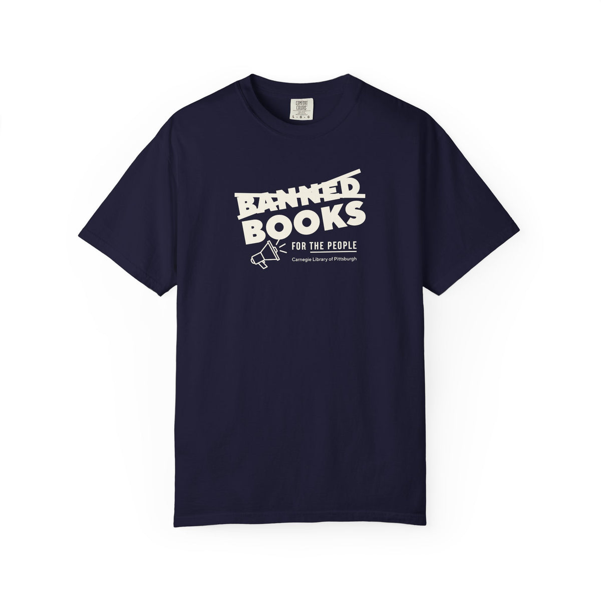 Books for the People garment-dyed T