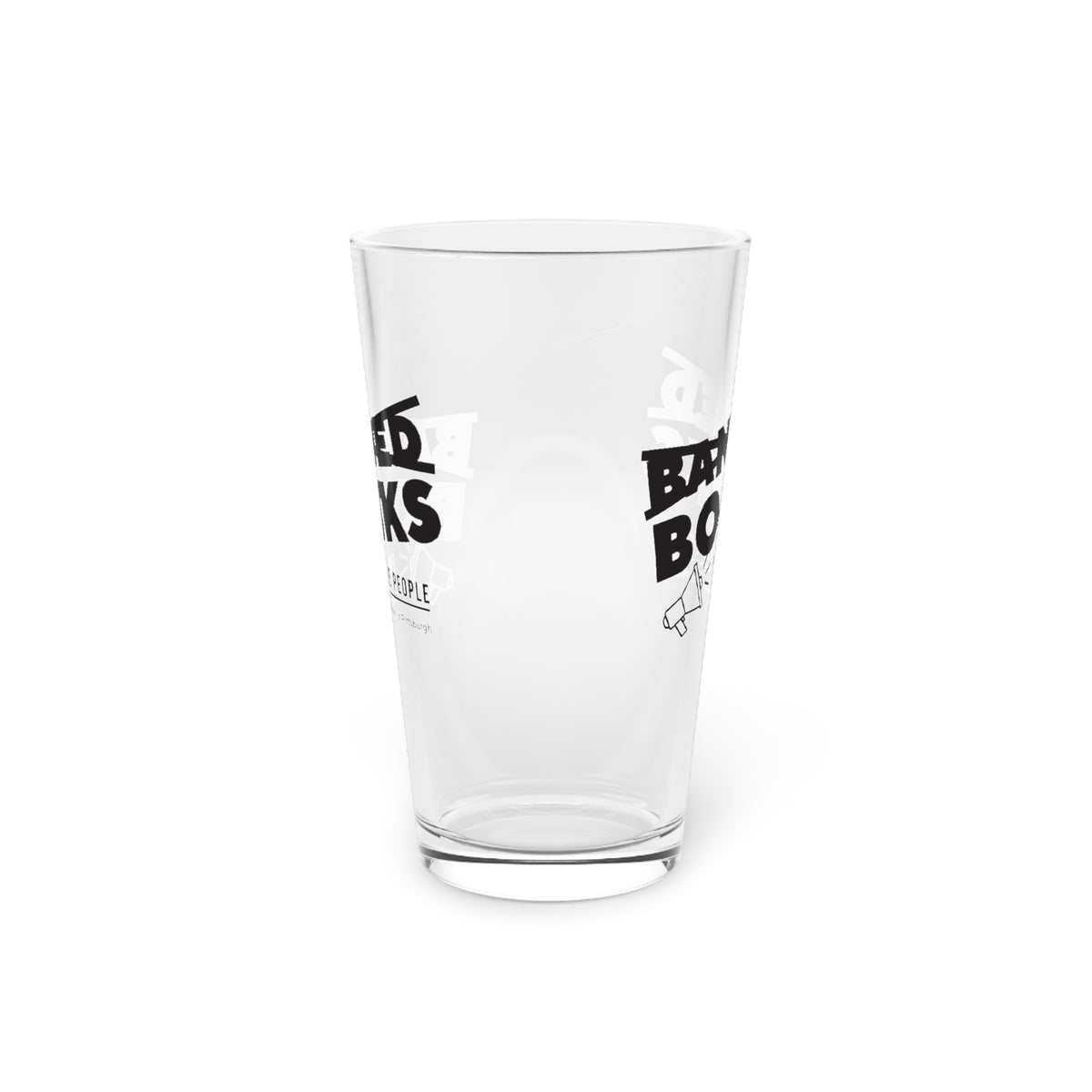 Books for the People 16oz Pint Glass