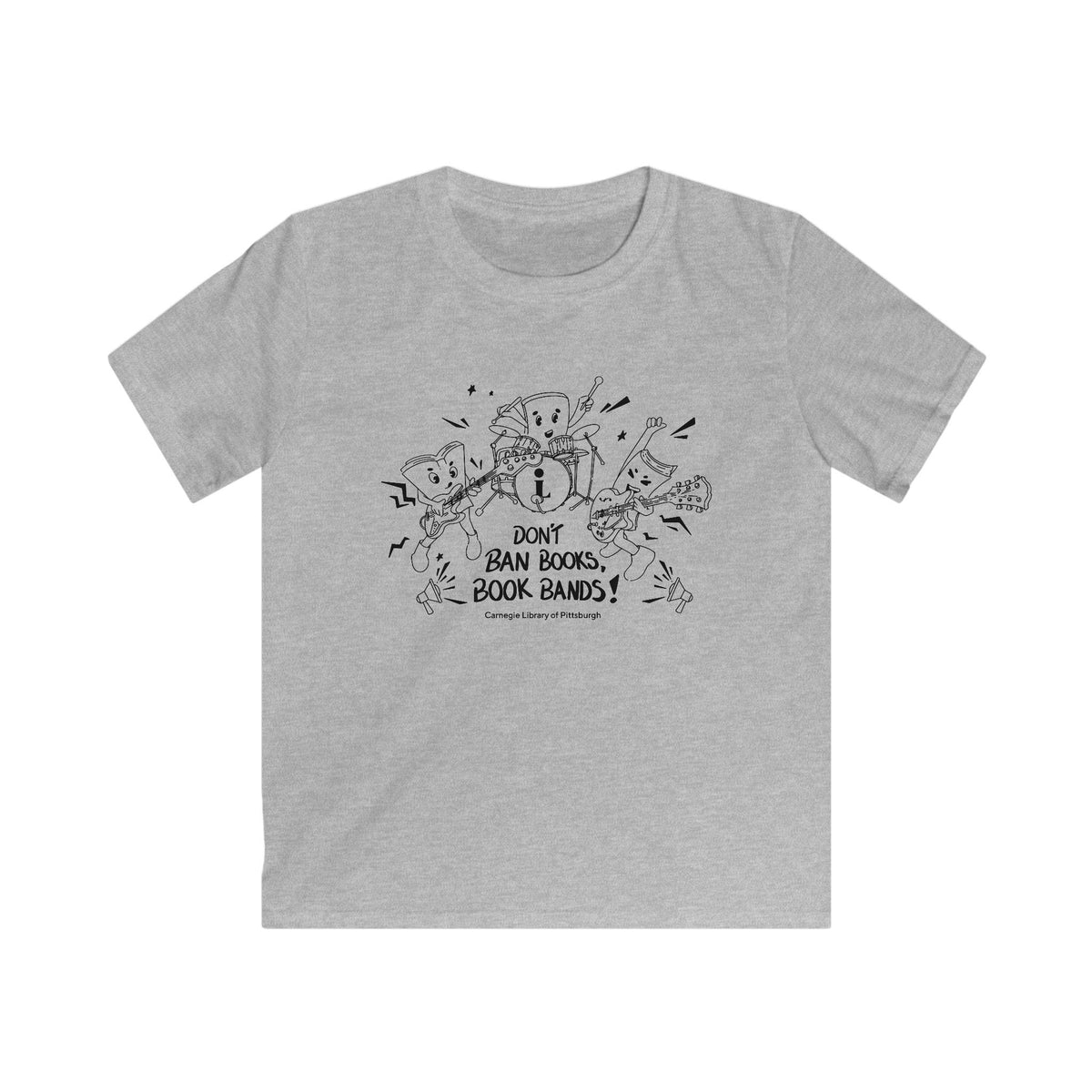 Kids Don't Ban Books, Book Bands T-shirt