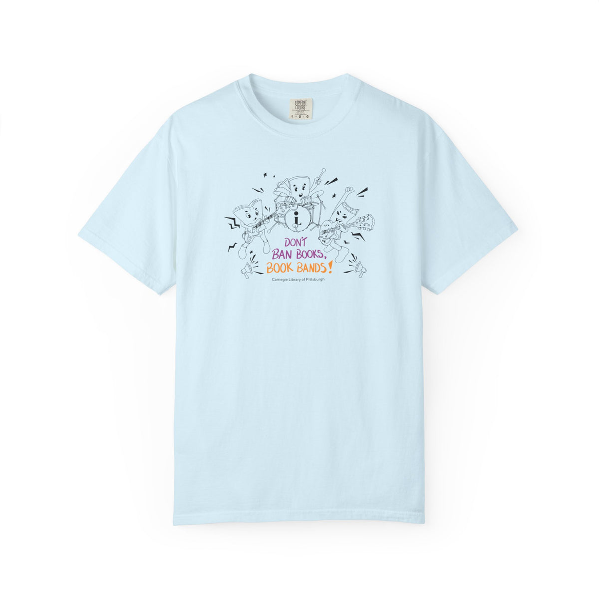 Don't Ban Books, Book Bands garment-dyed T