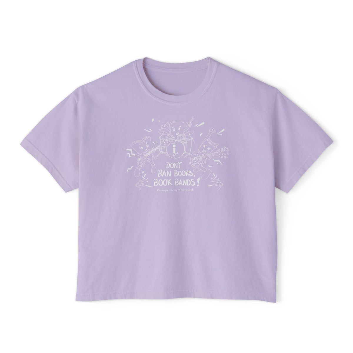 Don't Ban Books, Book Bands boxy women's T