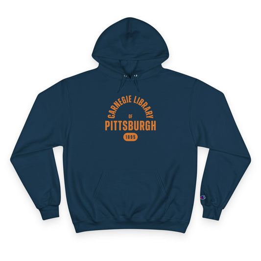 Carnegie Library of Pittsburgh Arch Hoodie — Vintage Campus Pullover