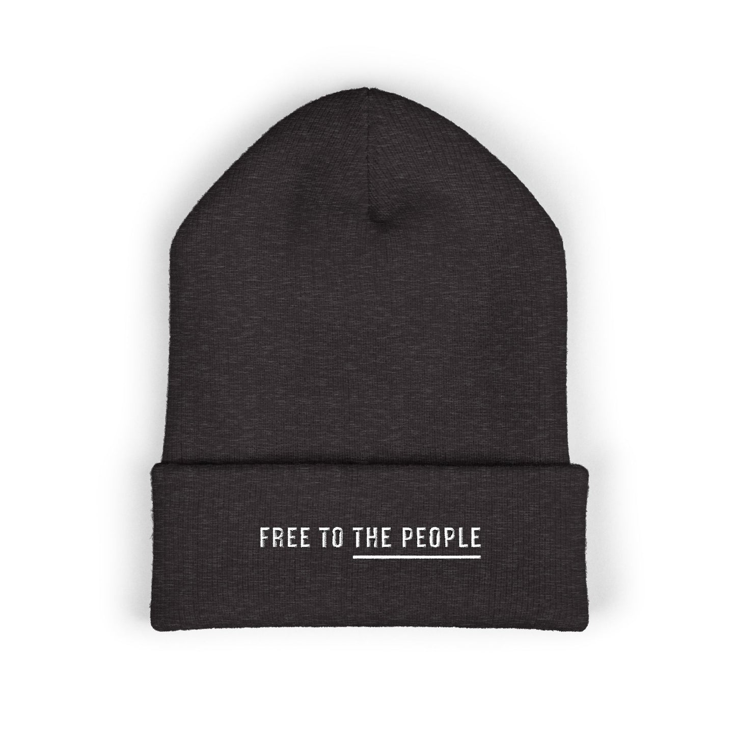 Free to the People Embroidered Beanie