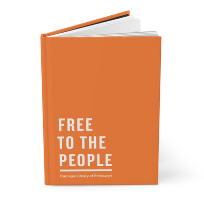 "Free to the People" Hardcover Journal