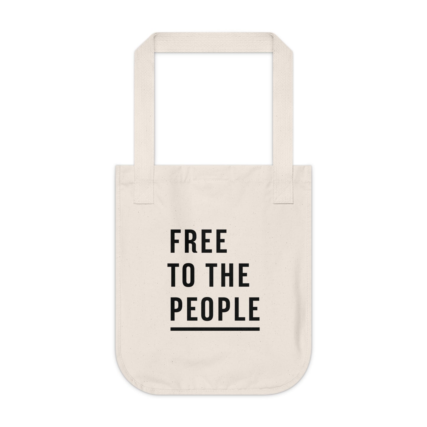 Free to the People Organic Canvas Tote Bag