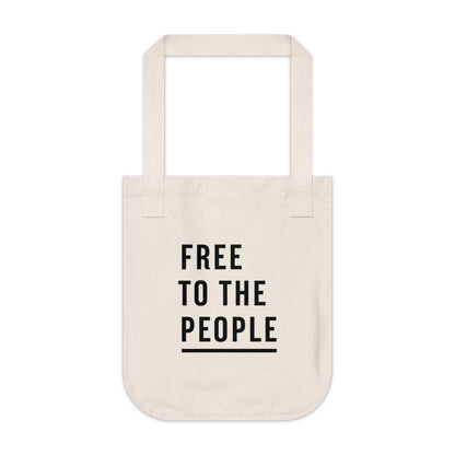 Free to the People Organic Canvas Tote Bag