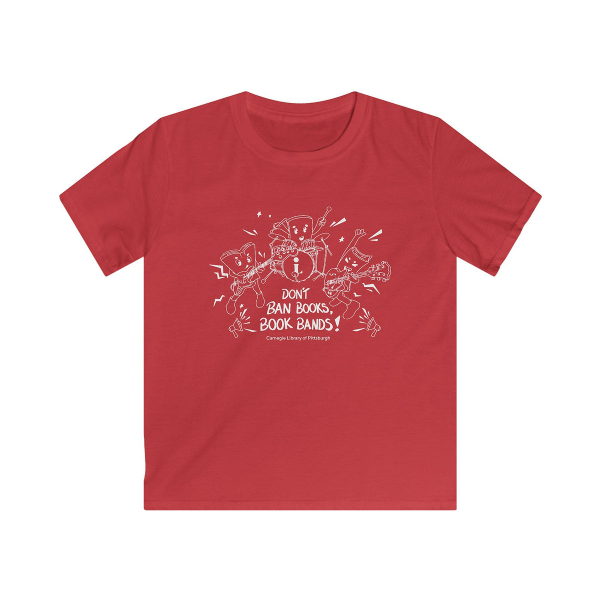 Kids Don't Ban Books, Book Bands T-shirt