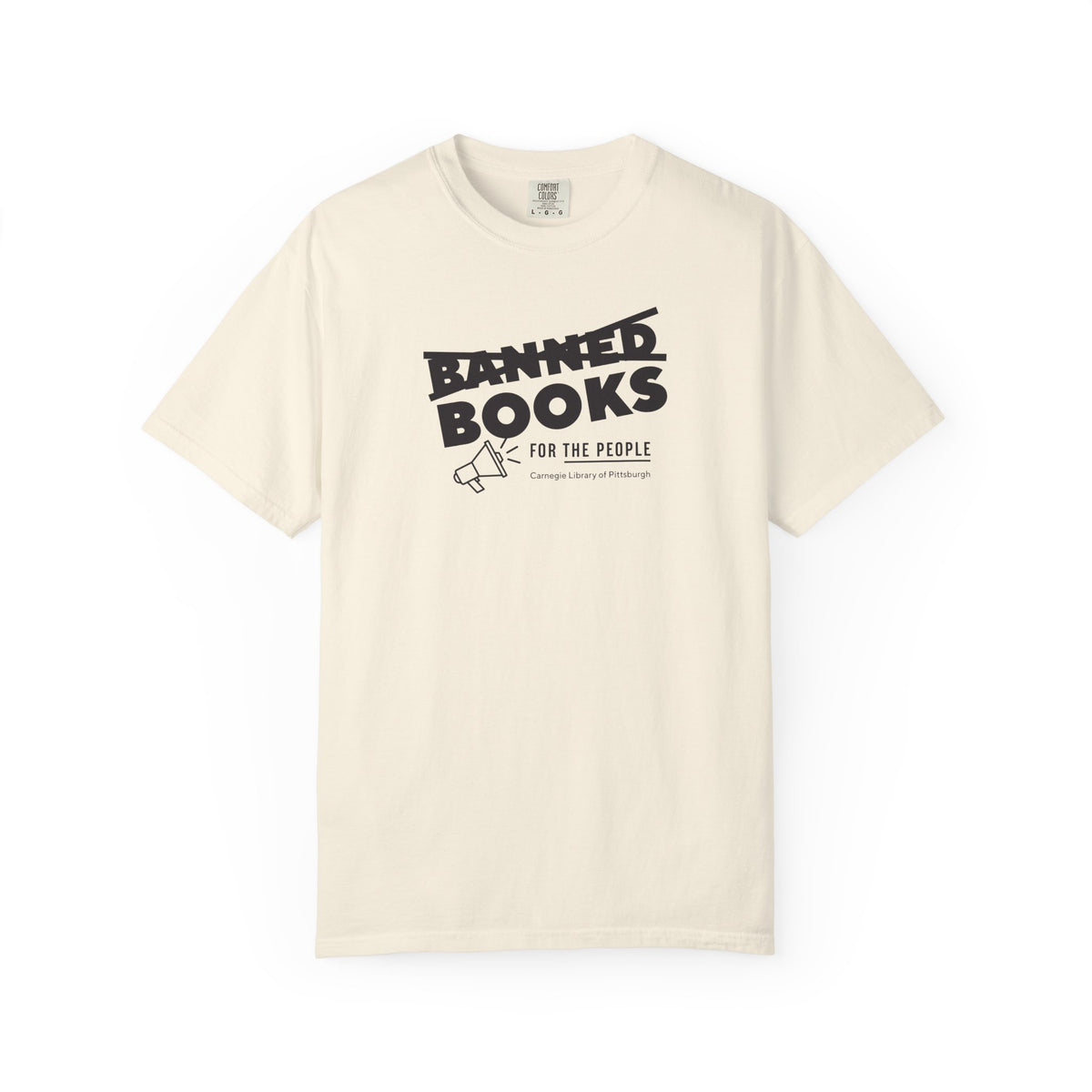 Books for the People garment-dyed T