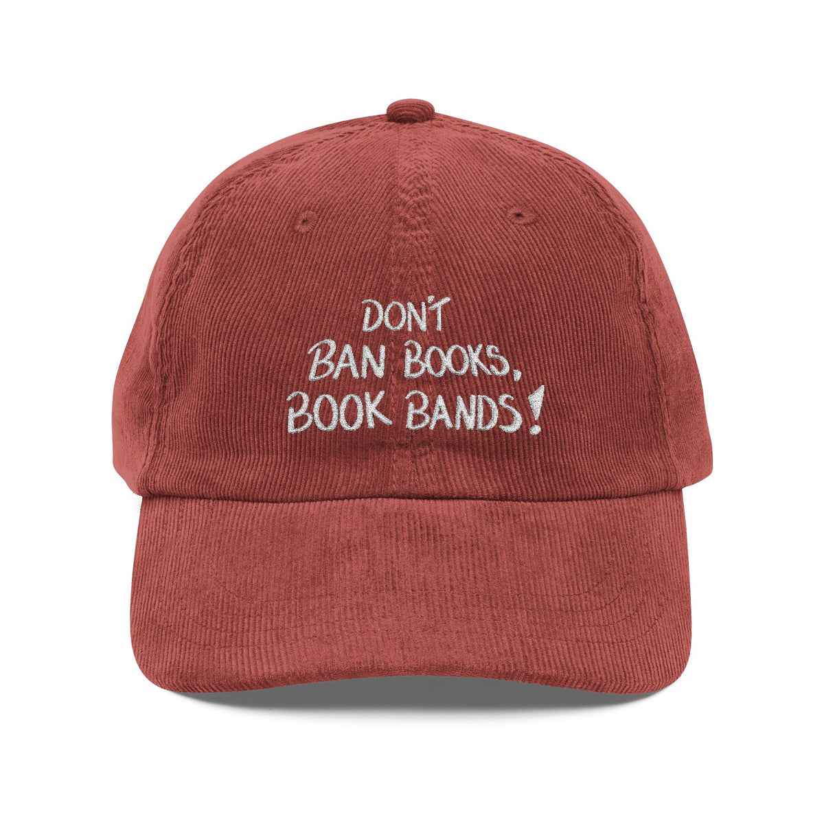 Don't Ban Books, Book Bands Corduroy Dad Hat