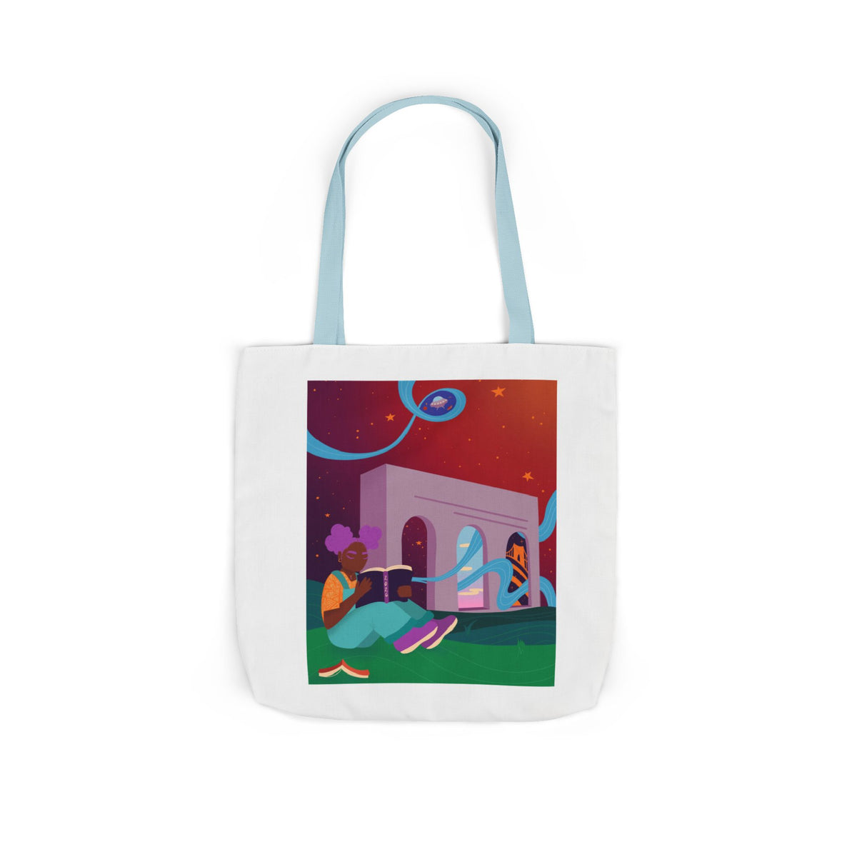 2026 Pgh Book Fest Artist Series – Canvas Tote Bag