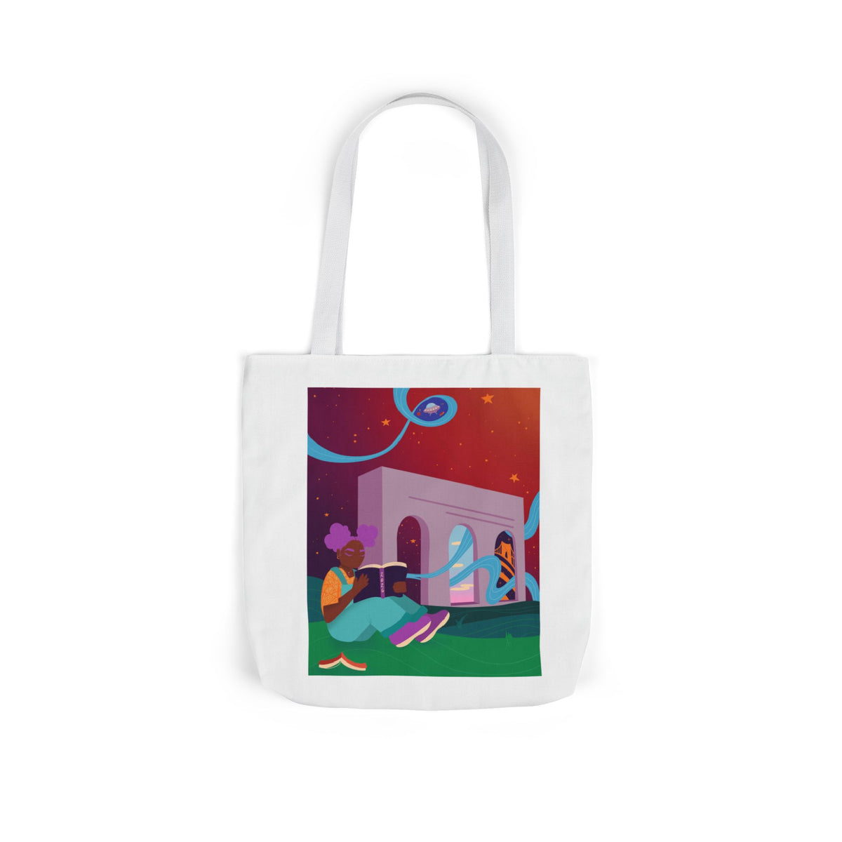 2026 Pgh Book Fest Artist Series – Canvas Tote Bag