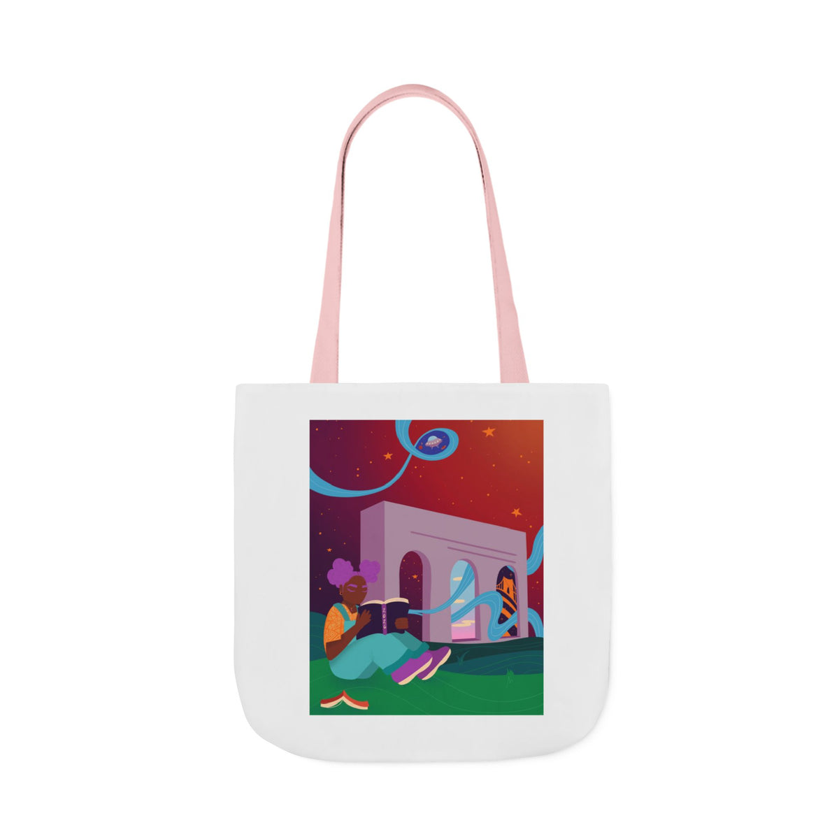 2026 Pgh Book Fest Artist Series – Canvas Tote Bag