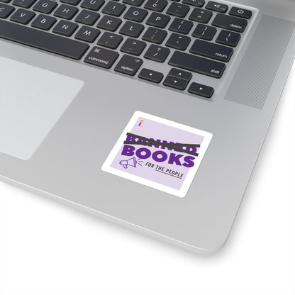 Books For The People Square Sticker