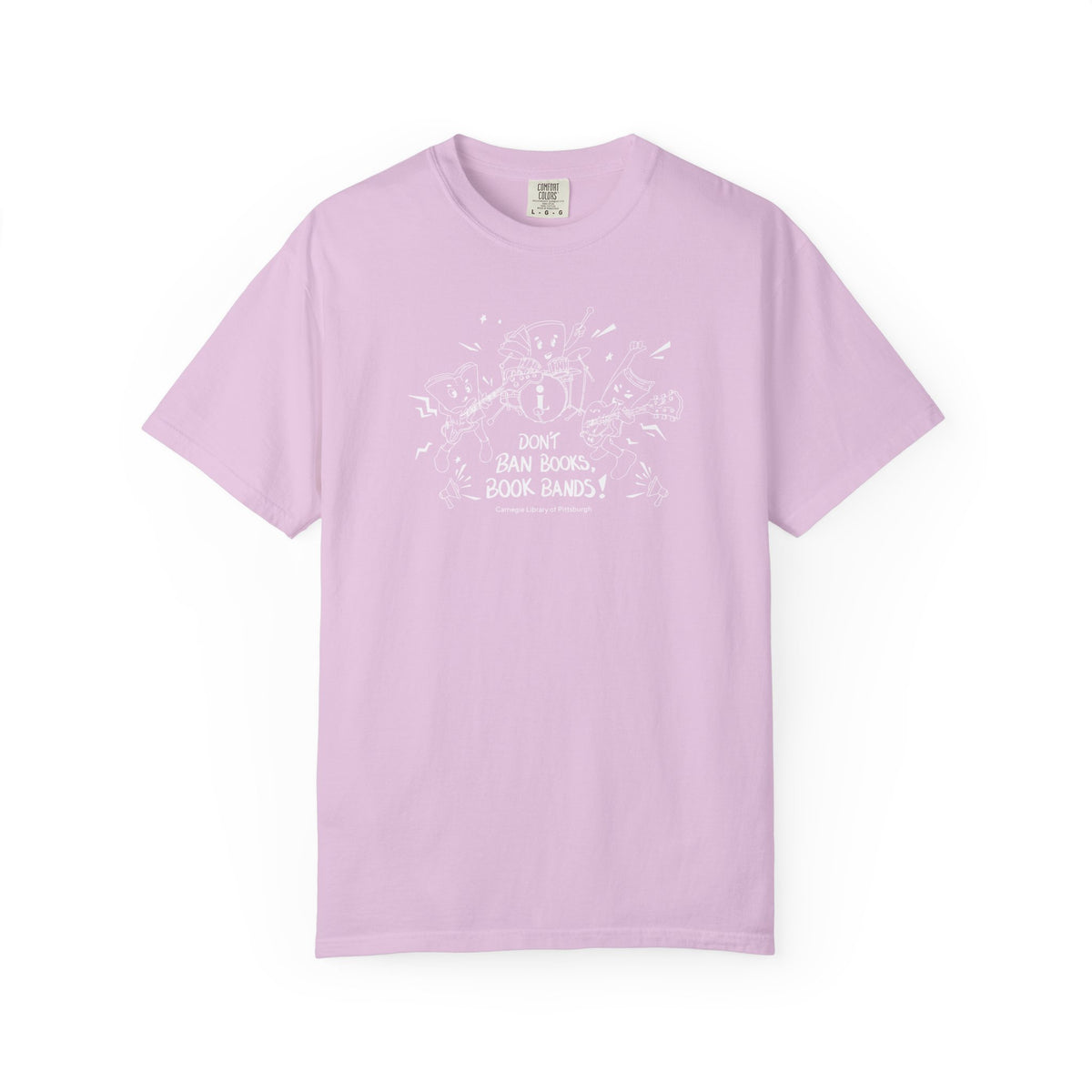 Don't Ban Books, Book Bands garment-dyed T