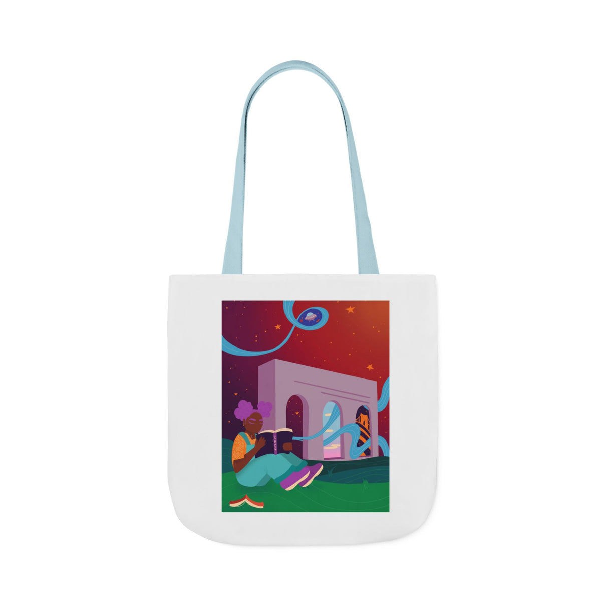 2026 Pgh Book Fest Artist Series – Canvas Tote Bag