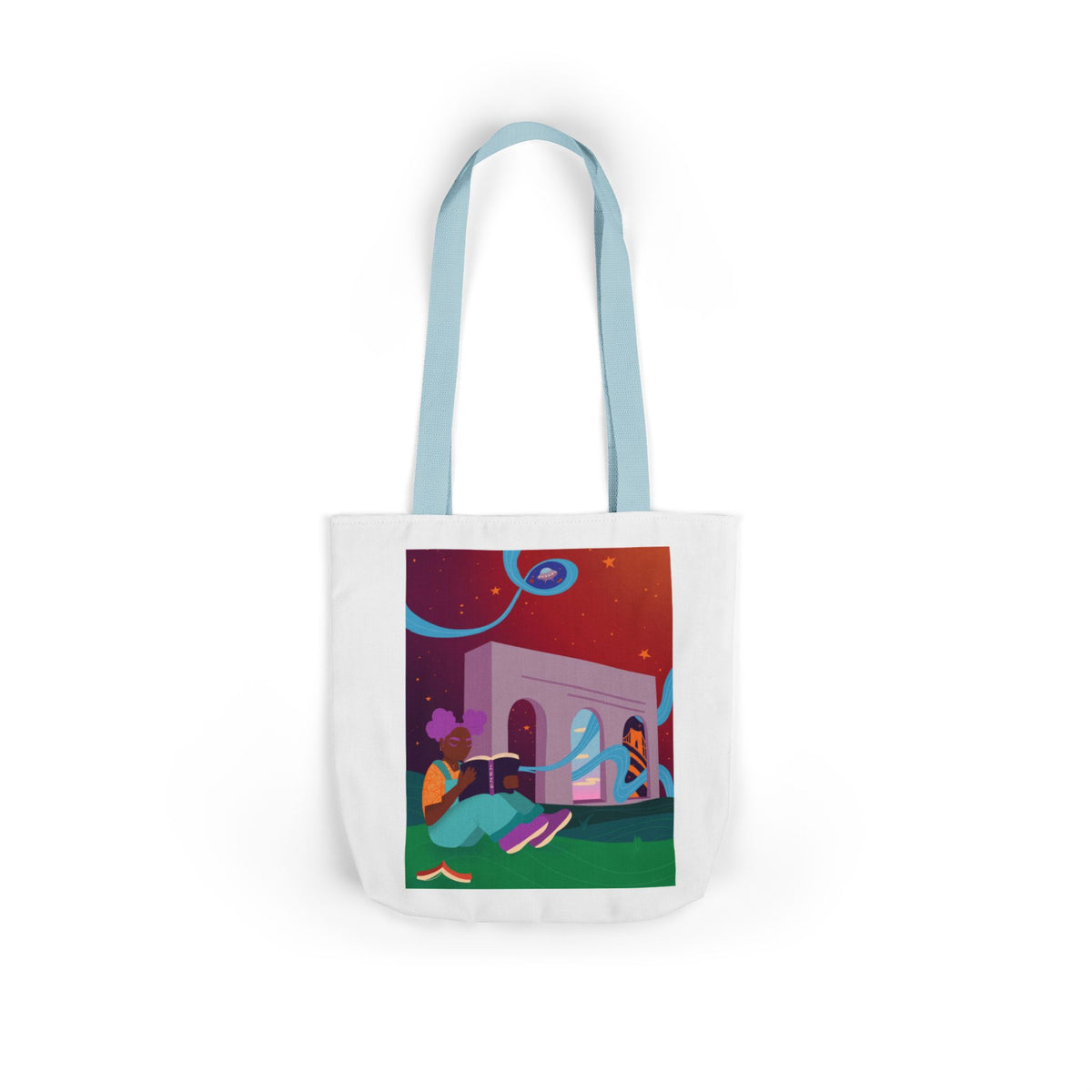 2026 Pgh Book Fest Artist Series – Canvas Tote Bag