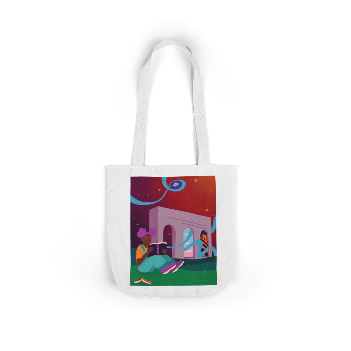 2026 Pgh Book Fest Artist Series – Canvas Tote Bag