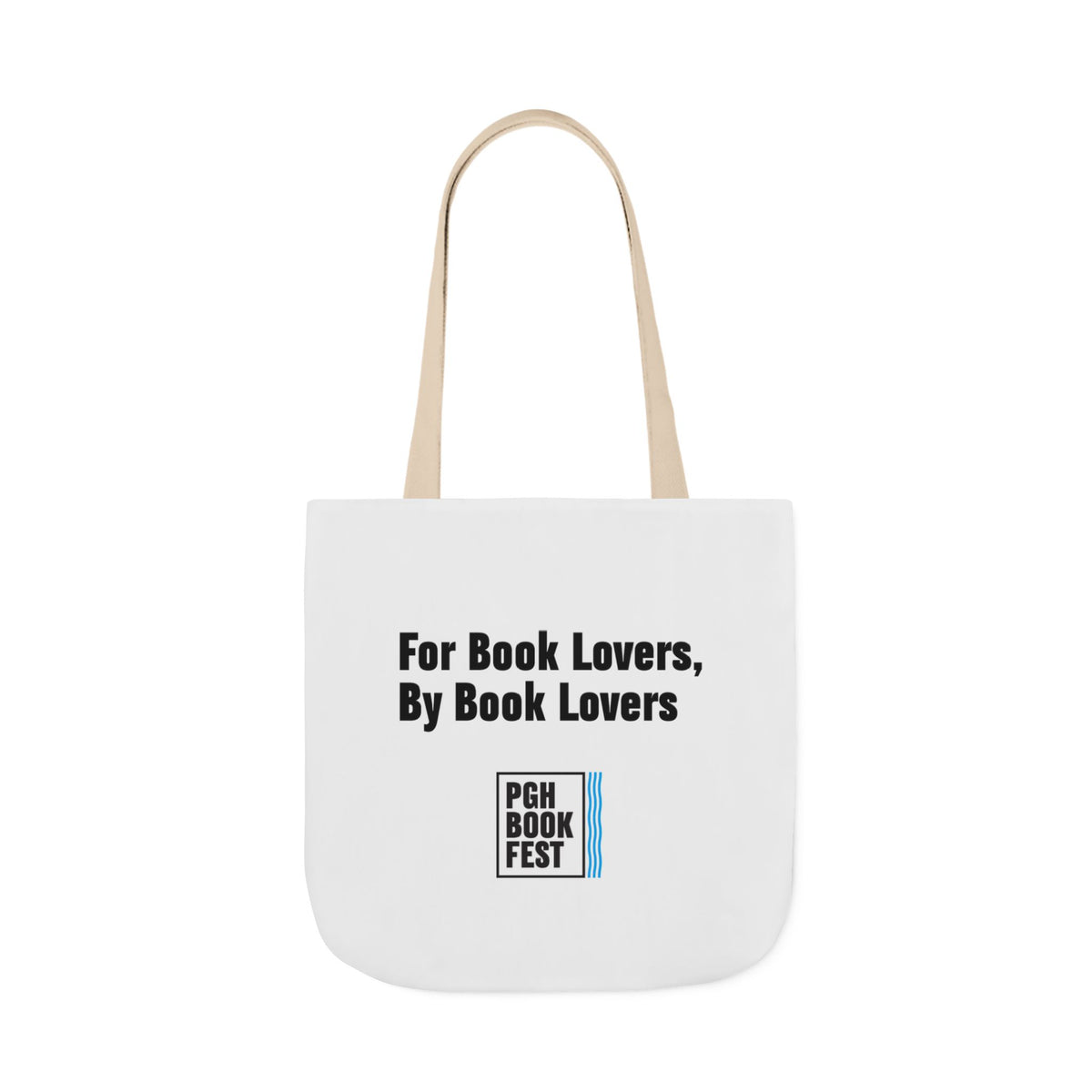 2026 Pgh Book Fest Artist Series – Canvas Tote Bag