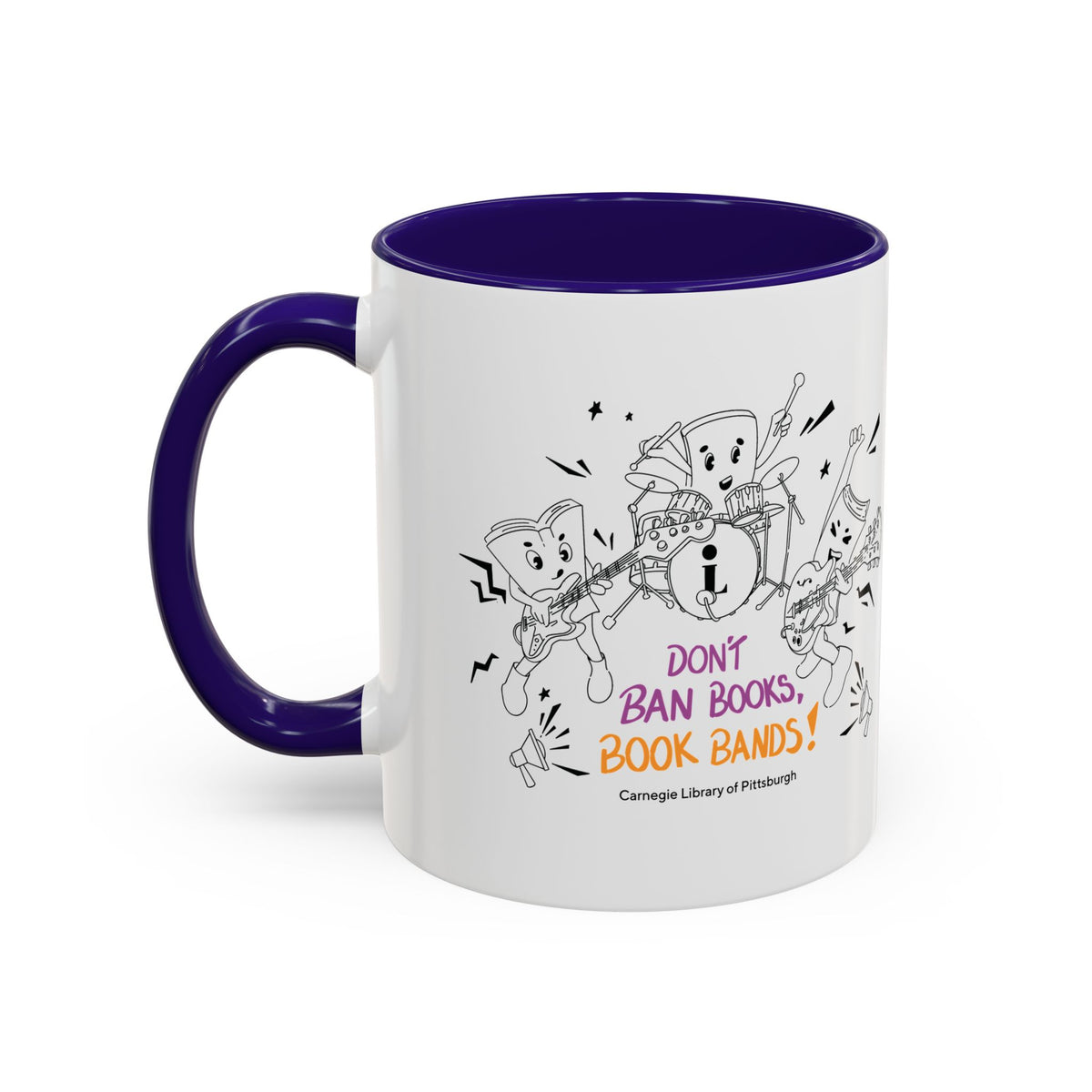 Don’t Ban Books, Book Bands Mug