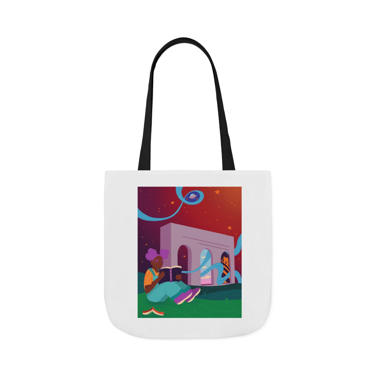2026 Pgh Book Fest Artist Series – Canvas Tote Bag