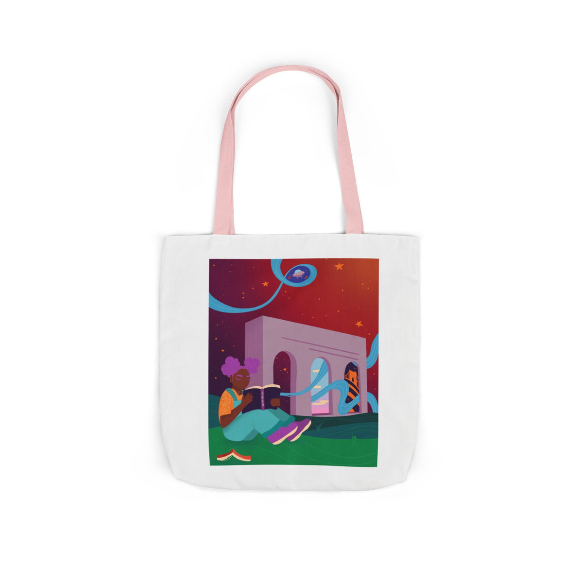 2026 Pgh Book Fest Artist Series – Canvas Tote Bag