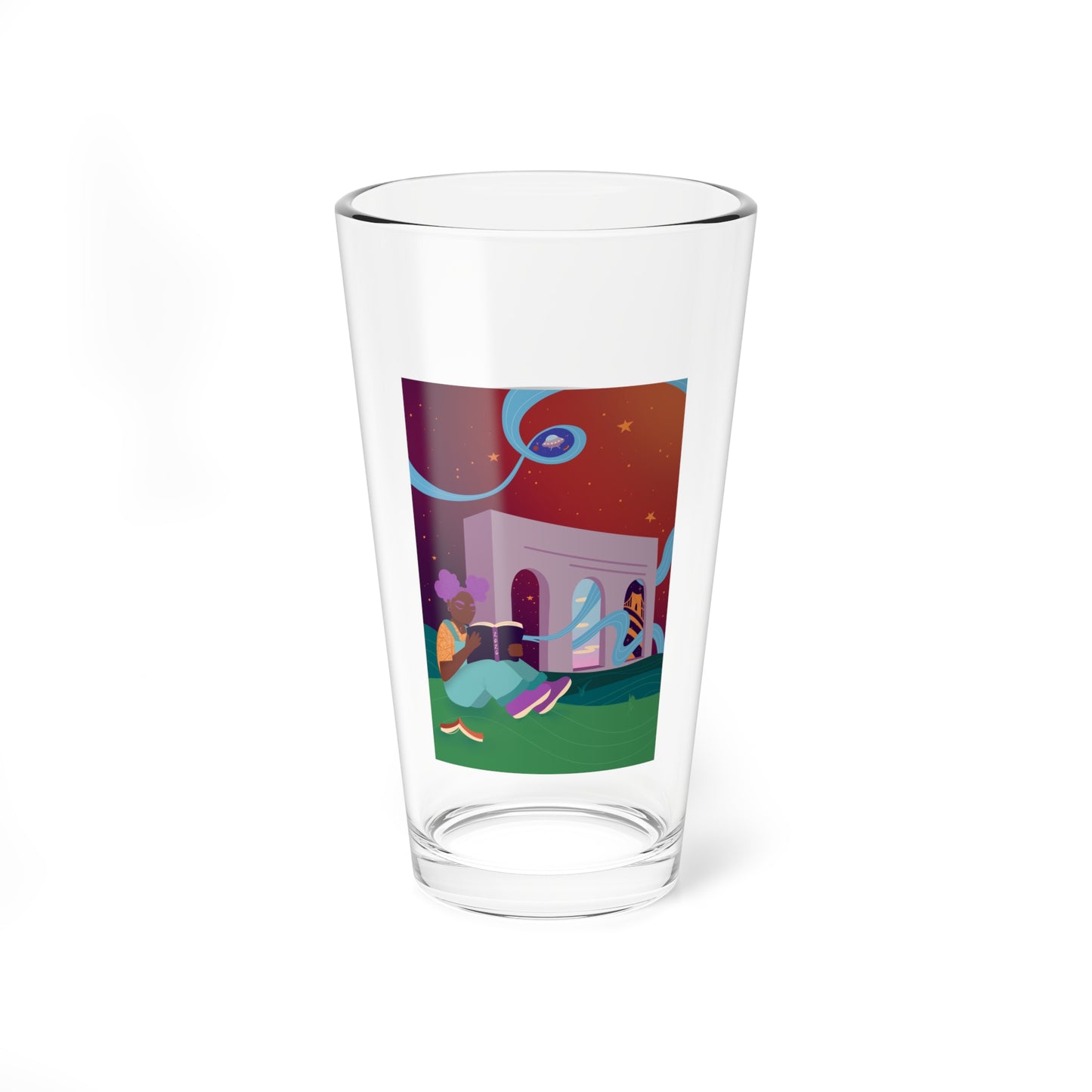 2026 Pgh Book Fest Artist Series - Pint Glass