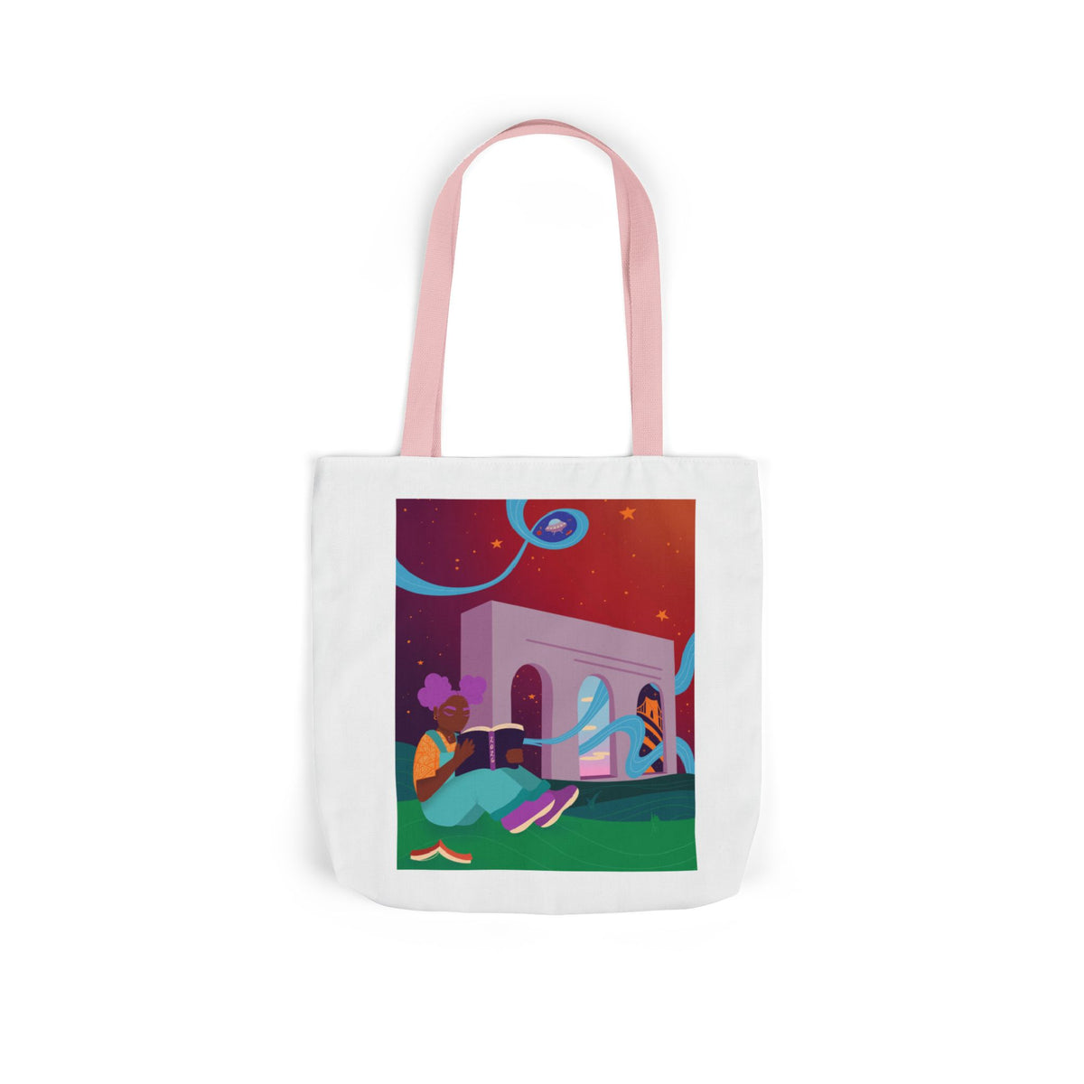 2026 Pgh Book Fest Artist Series – Canvas Tote Bag