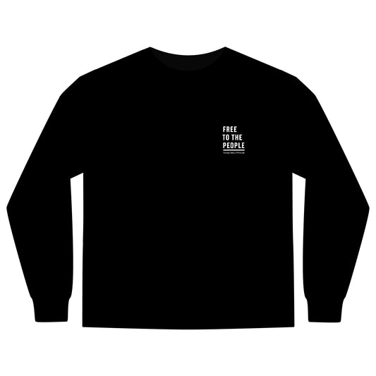 Free to the People Long Sleeve Pocket T-Shirt