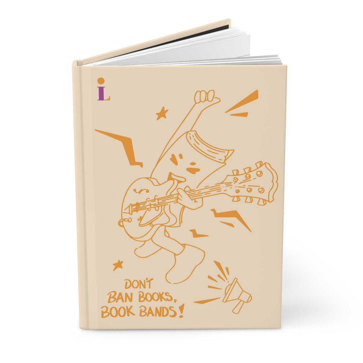 Don't Ban Books, Book Bands – Hardcover Journal