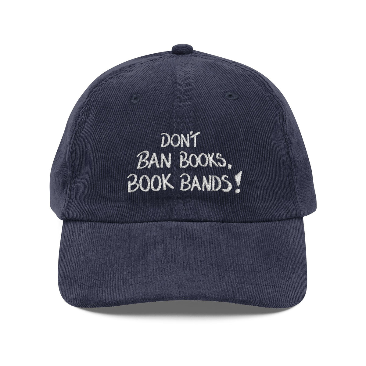 Don't Ban Books, Book Bands Corduroy Dad Hat