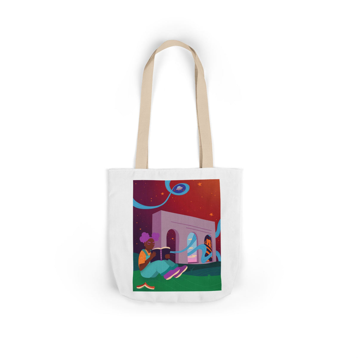 2026 Pgh Book Fest Artist Series – Canvas Tote Bag
