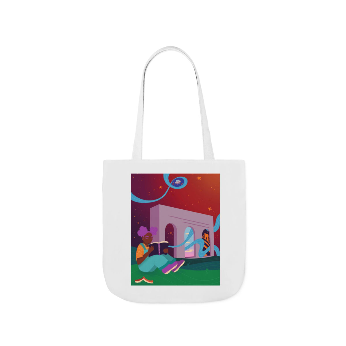 2026 Pgh Book Fest Artist Series – Canvas Tote Bag