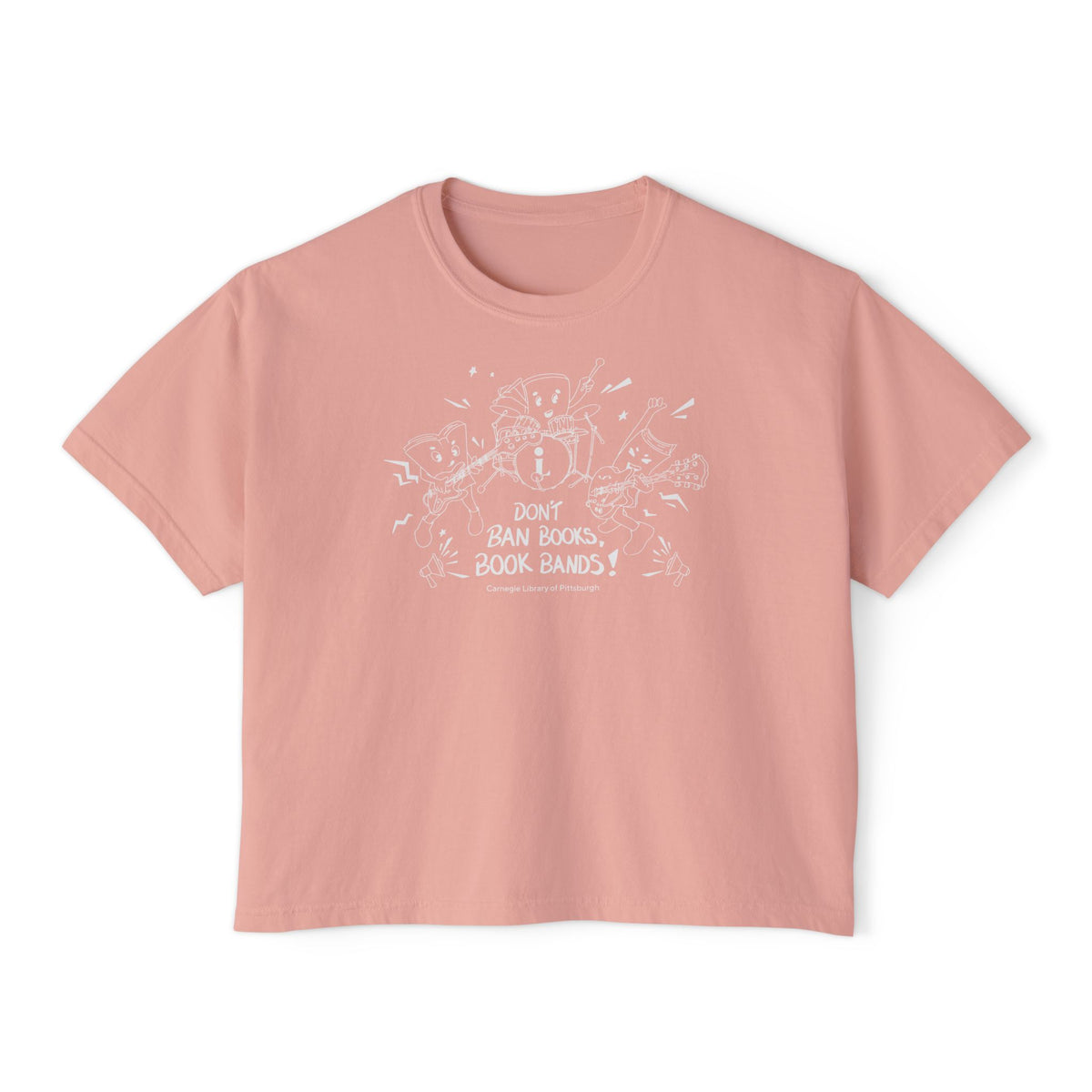 Don't Ban Books, Book Bands boxy women's T