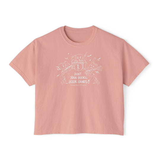 Don't Ban Books, Book Bands boxy women's T