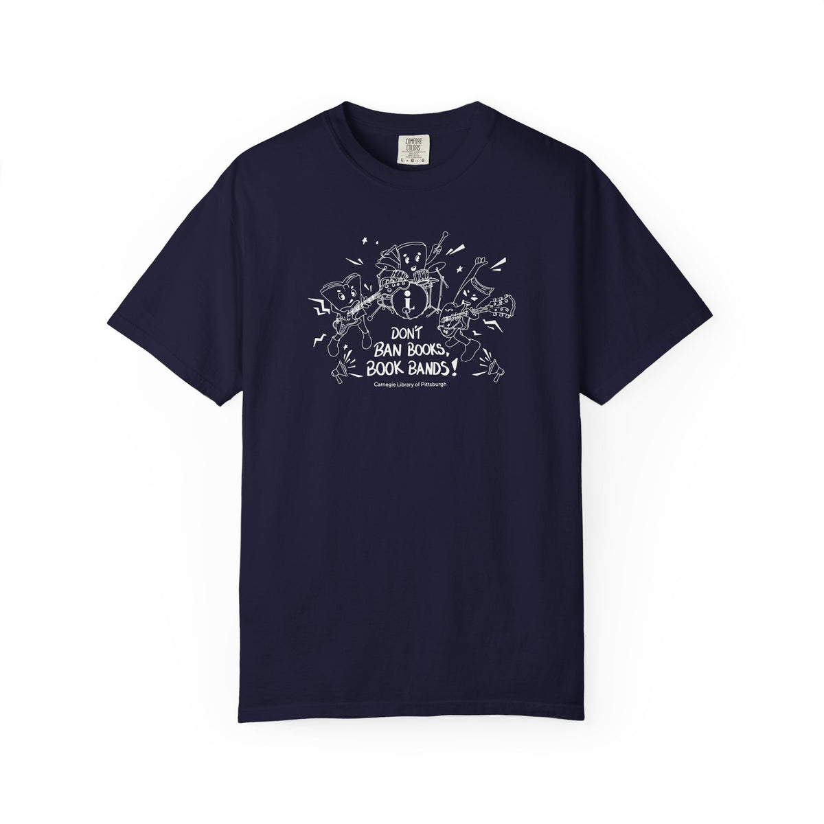 Don't Ban Books, Book Bands garment-dyed T