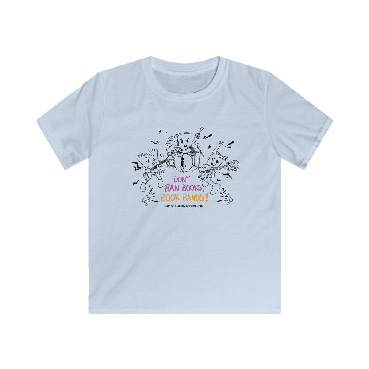 Kids Don't Ban Books, Book Bands T-shirt
