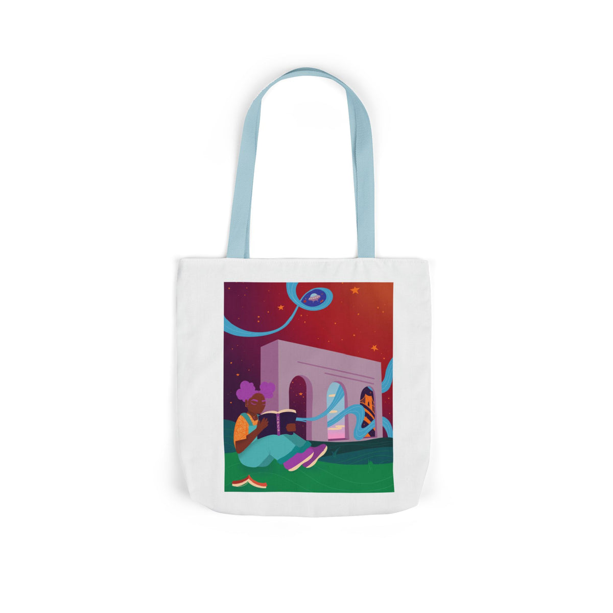 2026 Pgh Book Fest Artist Series – Canvas Tote Bag