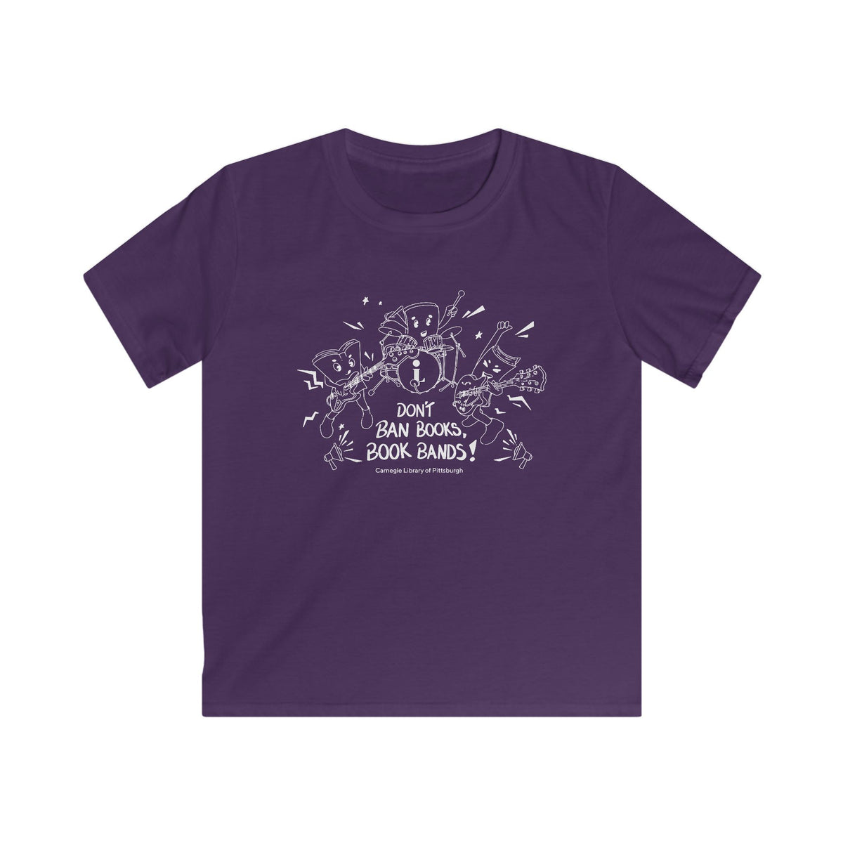 Kids Don't Ban Books, Book Bands T-shirt