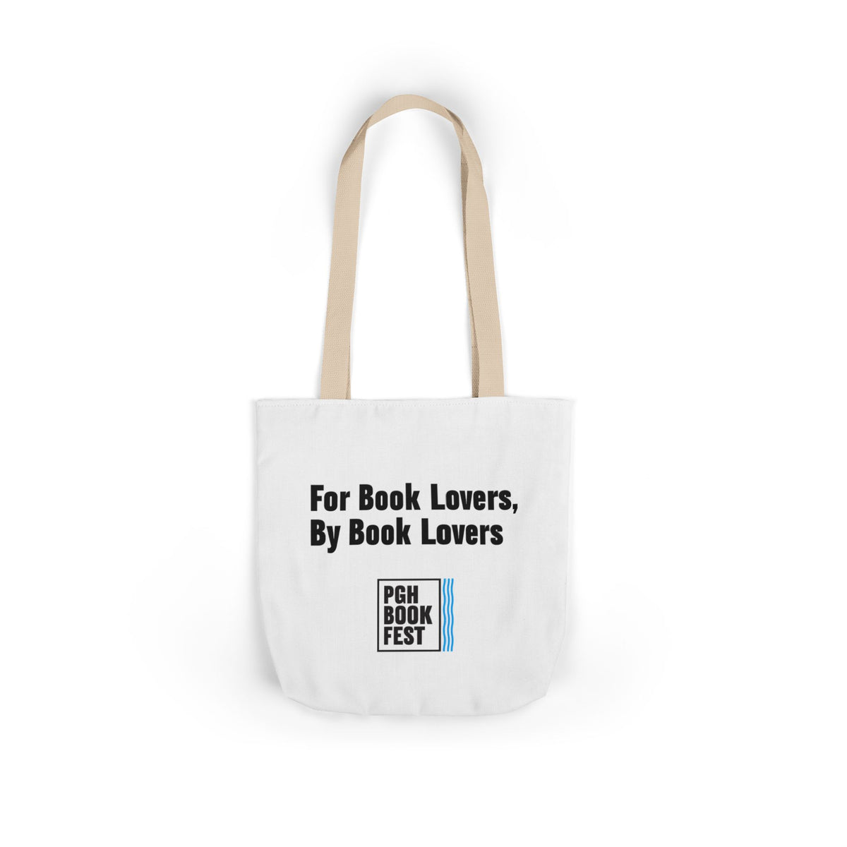 2026 Pgh Book Fest Artist Series – Canvas Tote Bag