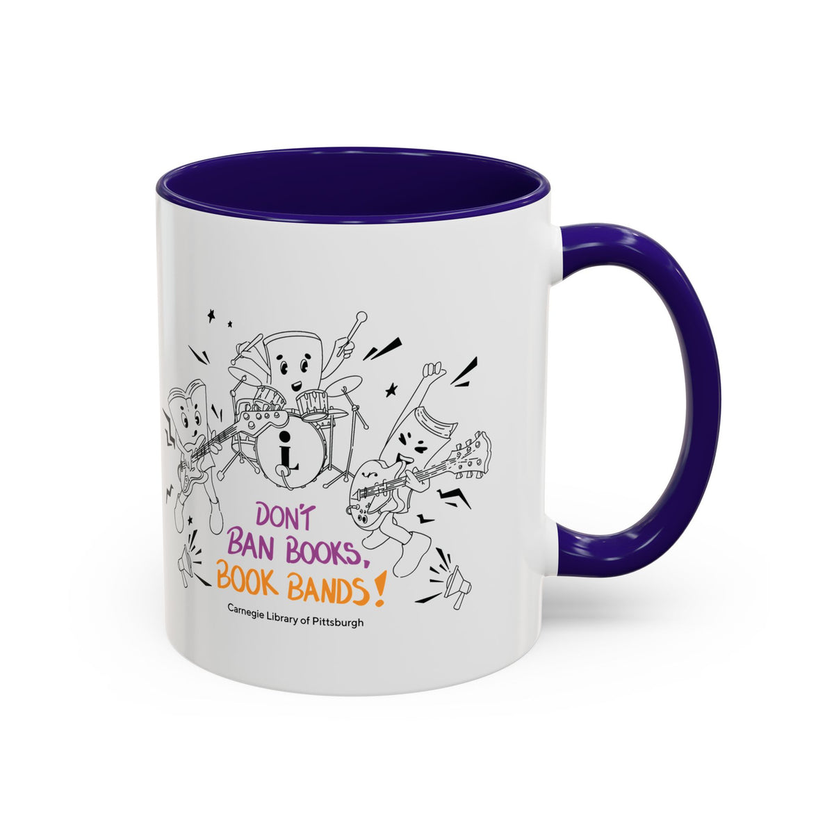 Don’t Ban Books, Book Bands Mug